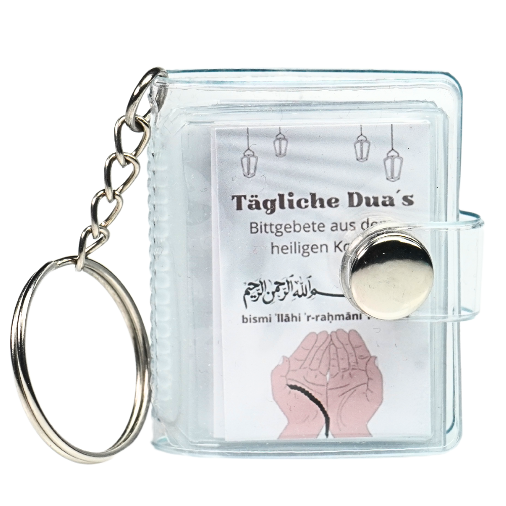 Supplications Islam Mini Photo Album Keychain