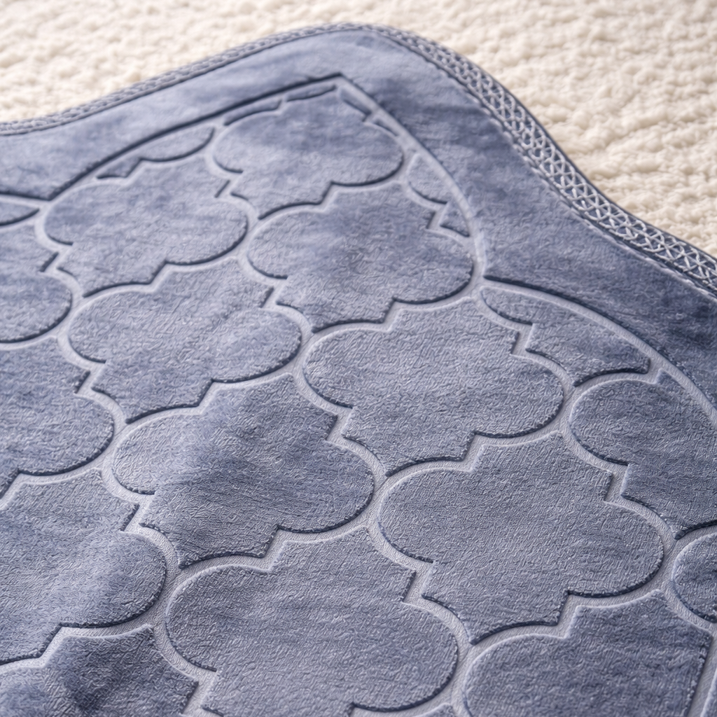 TESBIH + Gebetsteppich SET - Dick - Seccade mit Tesbih SET