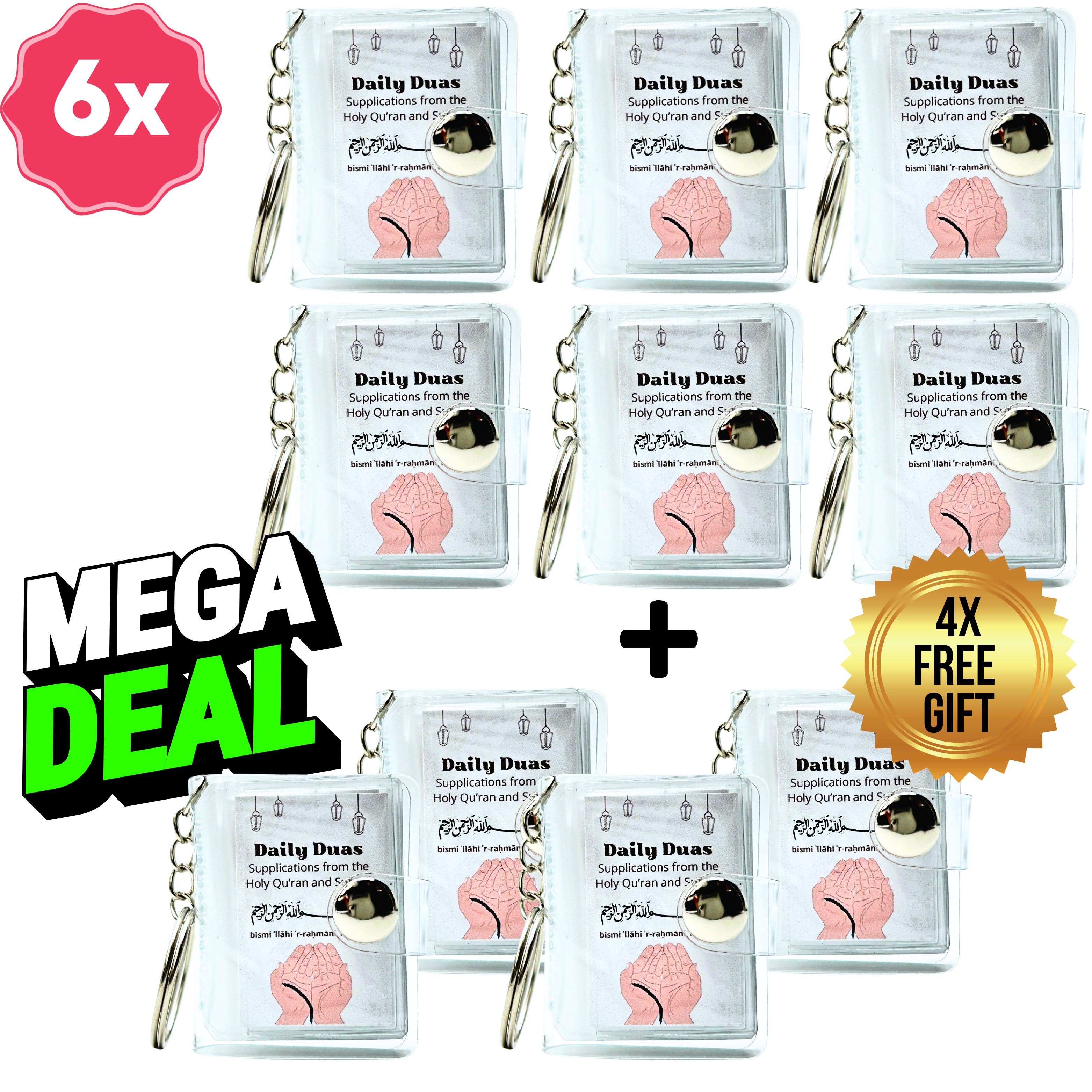 Dua İslam Mini Fotoğraf Albümü Anahtarlık