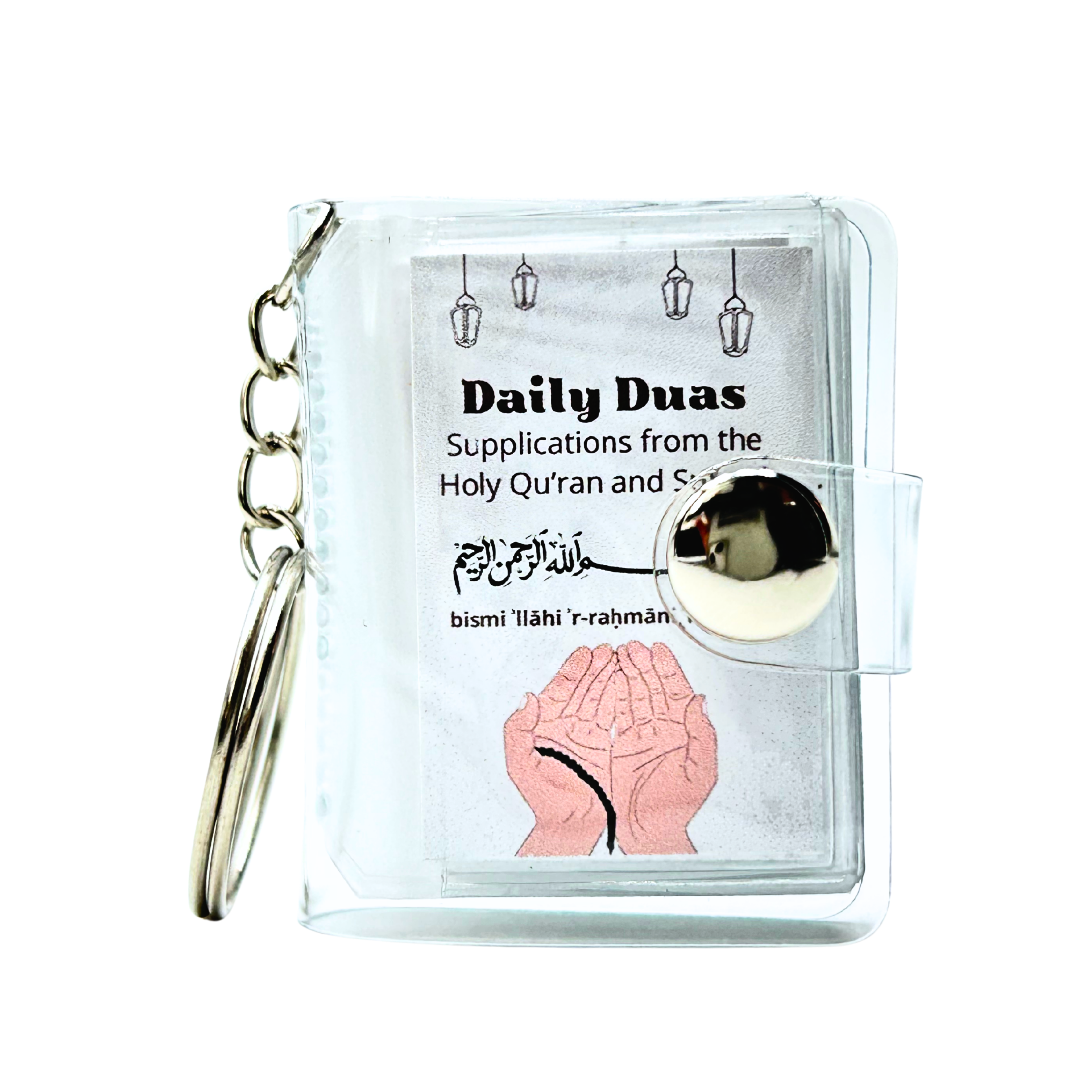 Dua İslam Mini Fotoğraf Albümü Anahtarlık