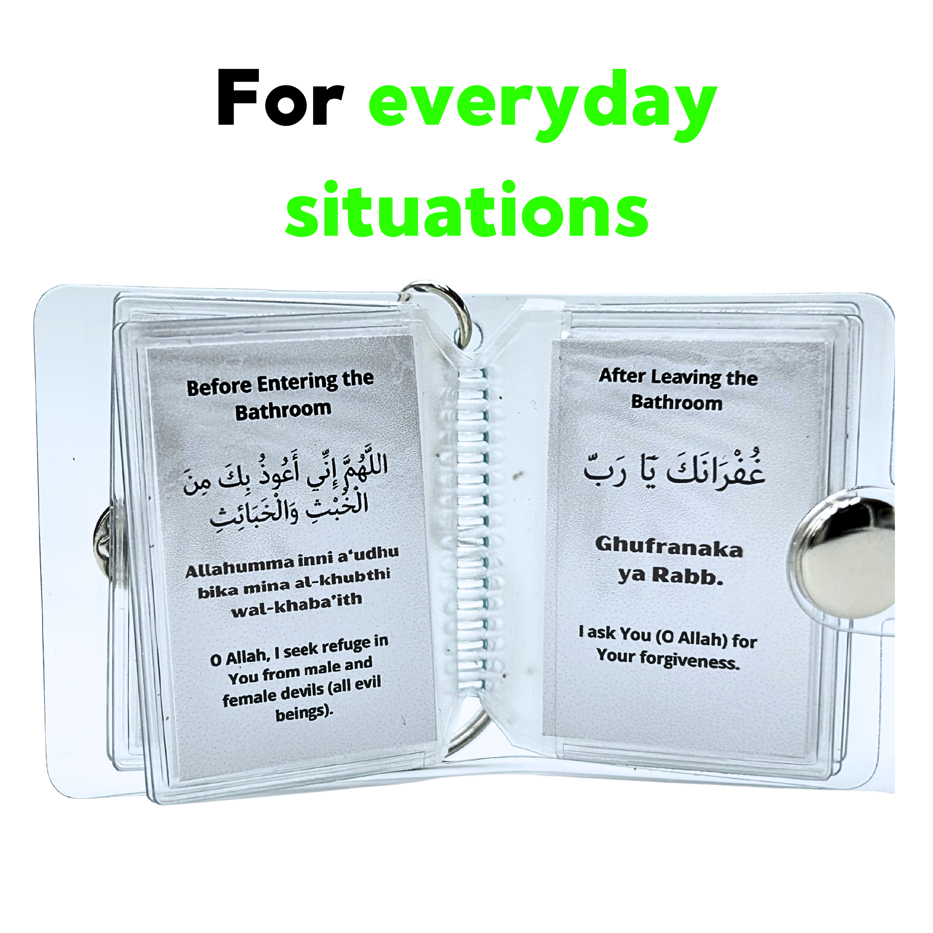 Dua İslam Mini Fotoğraf Albümü Anahtarlık