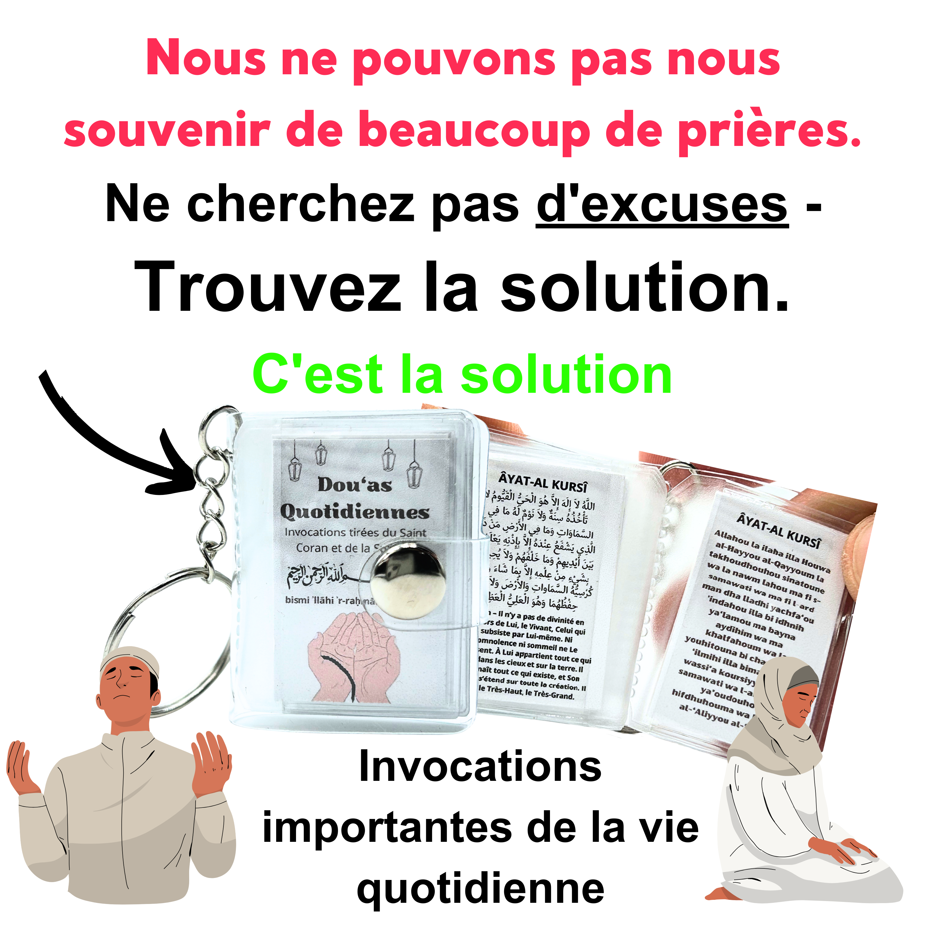 Dua İslam Mini Fotoğraf Albümü Anahtarlık