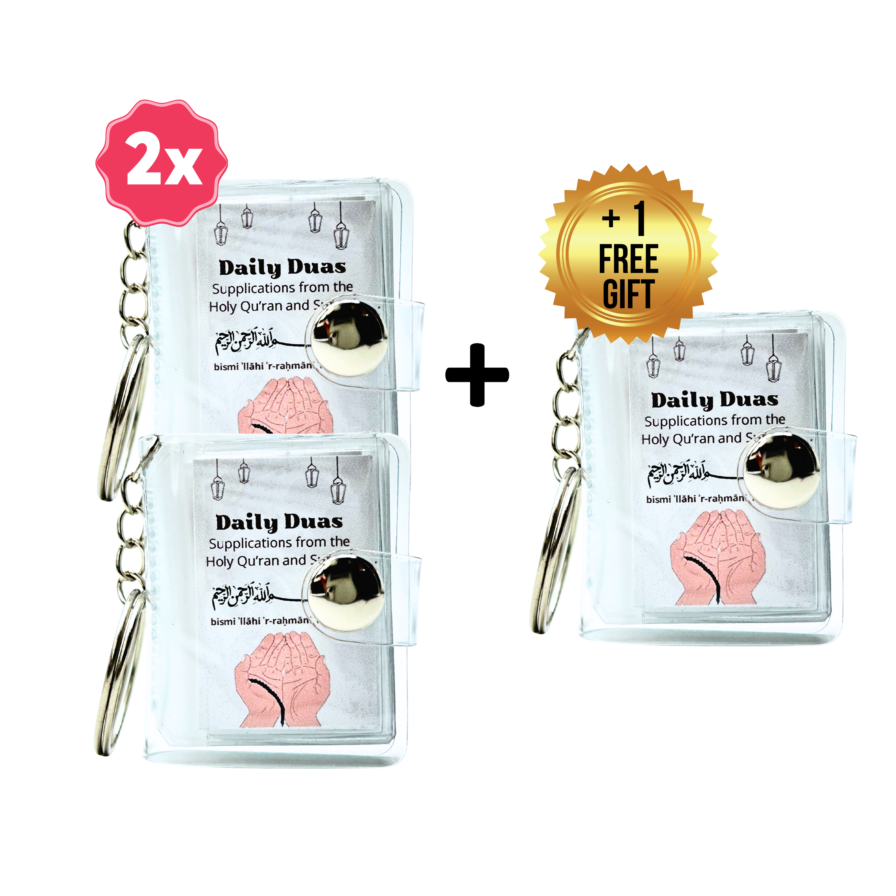 Dua İslam Mini Fotoğraf Albümü Anahtarlık