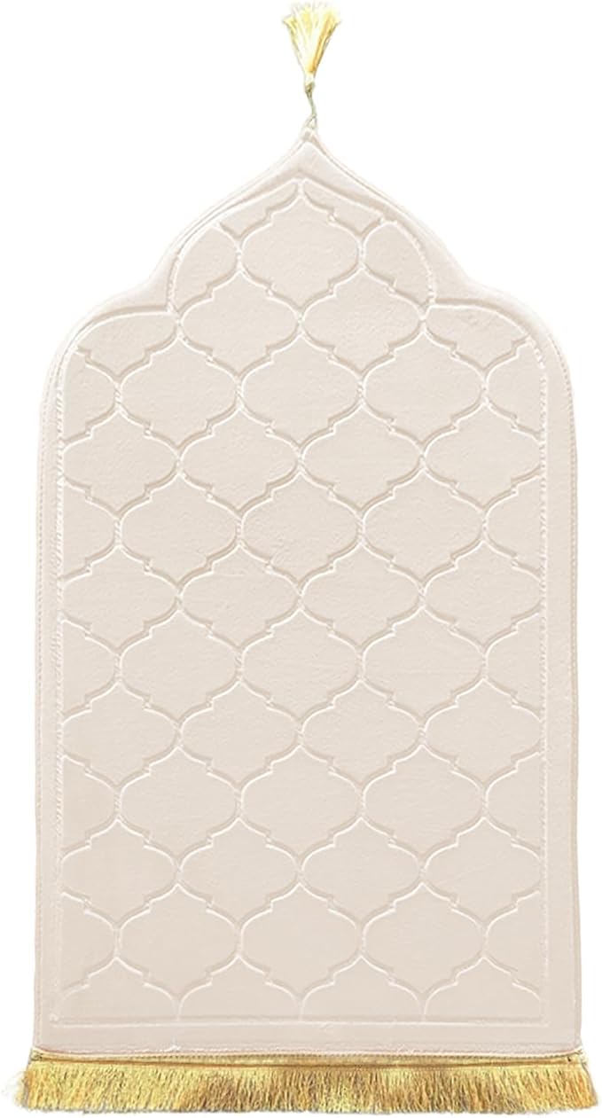 Gebetsteppich SET - Dick - Seccade mit Tesbih