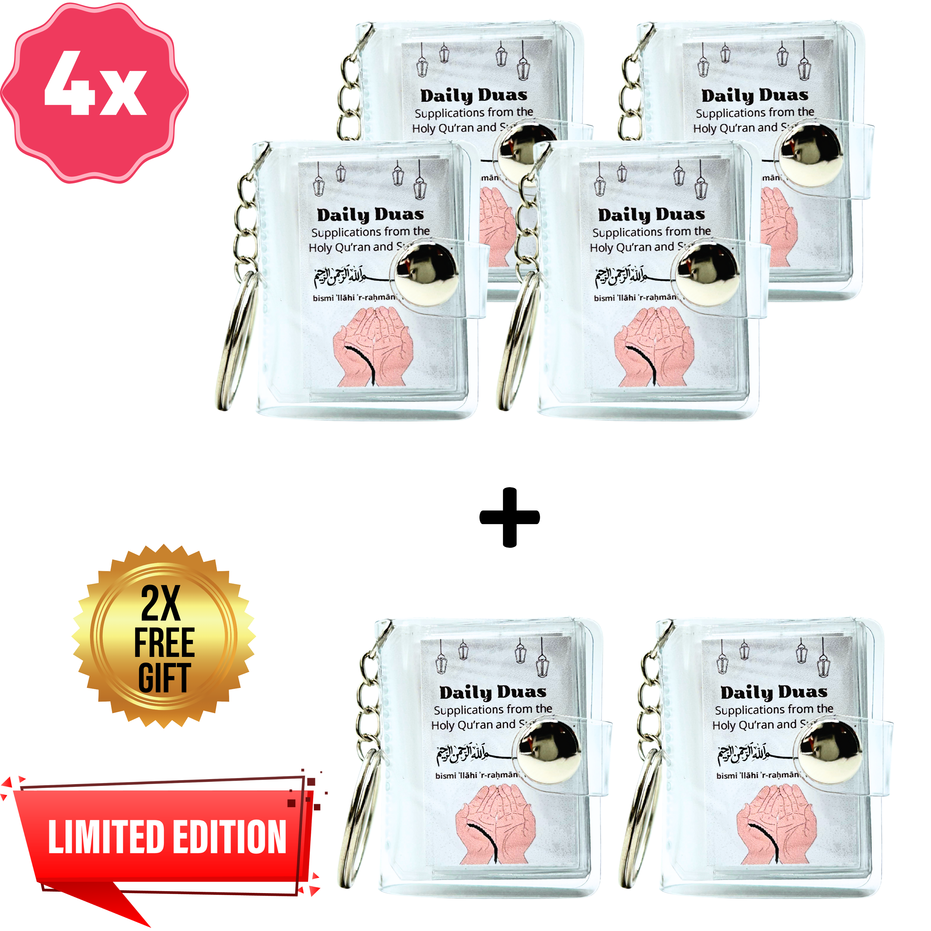 Dua İslam Mini Fotoğraf Albümü Anahtarlık