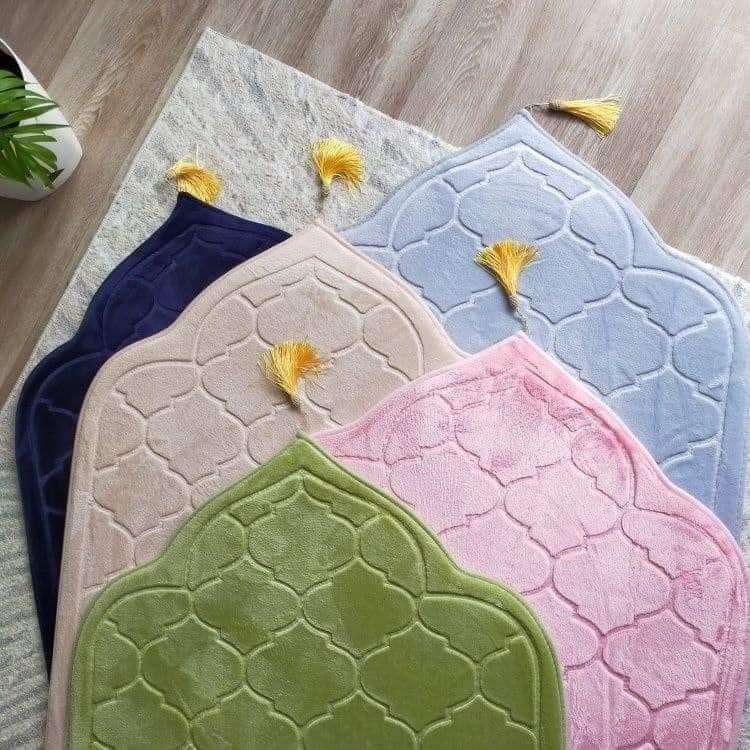 Gebetsteppich SET - Dick - Seccade mit Tesbih